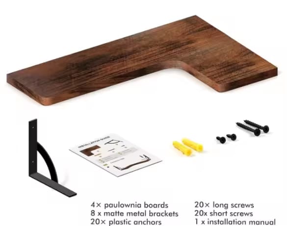Solid Wooden Floating Shelves for Wall – Modern, Durable &amp; Stylish Storage