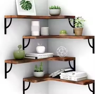 Solid Wooden Floating Shelves for Wall – Modern, Durable &amp; Stylish Storage