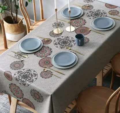 Waterproof PVC Tablecloth – Durable Protection with Effortless Style