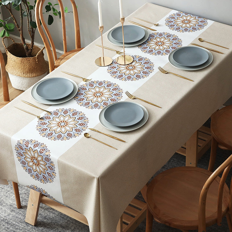 Waterproof PVC Tablecloth – Durable Protection with Effortless Style
