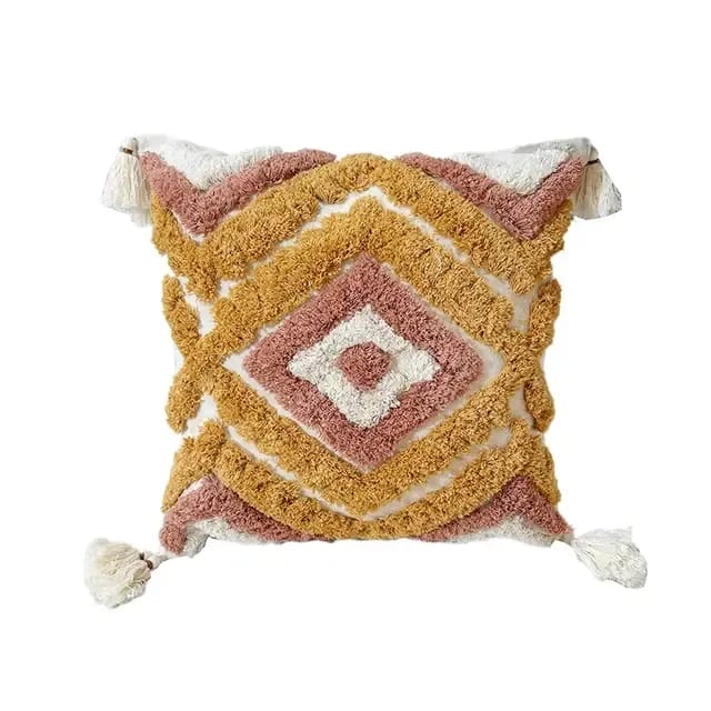 Bohemian Throw Pillow – Artistic, Cozy & Stylish