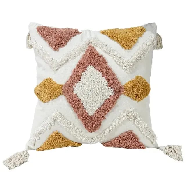 Bohemian Throw Pillow – Artistic, Cozy & Stylish