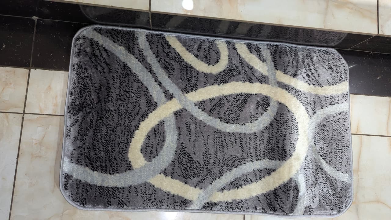 Modern Geometric Anti-Slip Door Mat